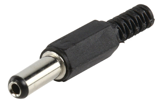 Valueline Netzstecker Male PVC Schwarz