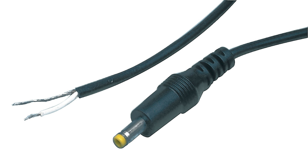 Valueline Netzstecker Male PVC Schwarz