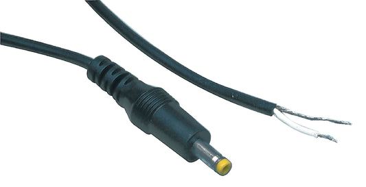 Valueline Netzstecker Male PVC Schwarz