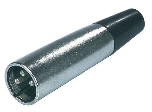 Valueline Stecker XLR 3-Pin Male Metall Silber