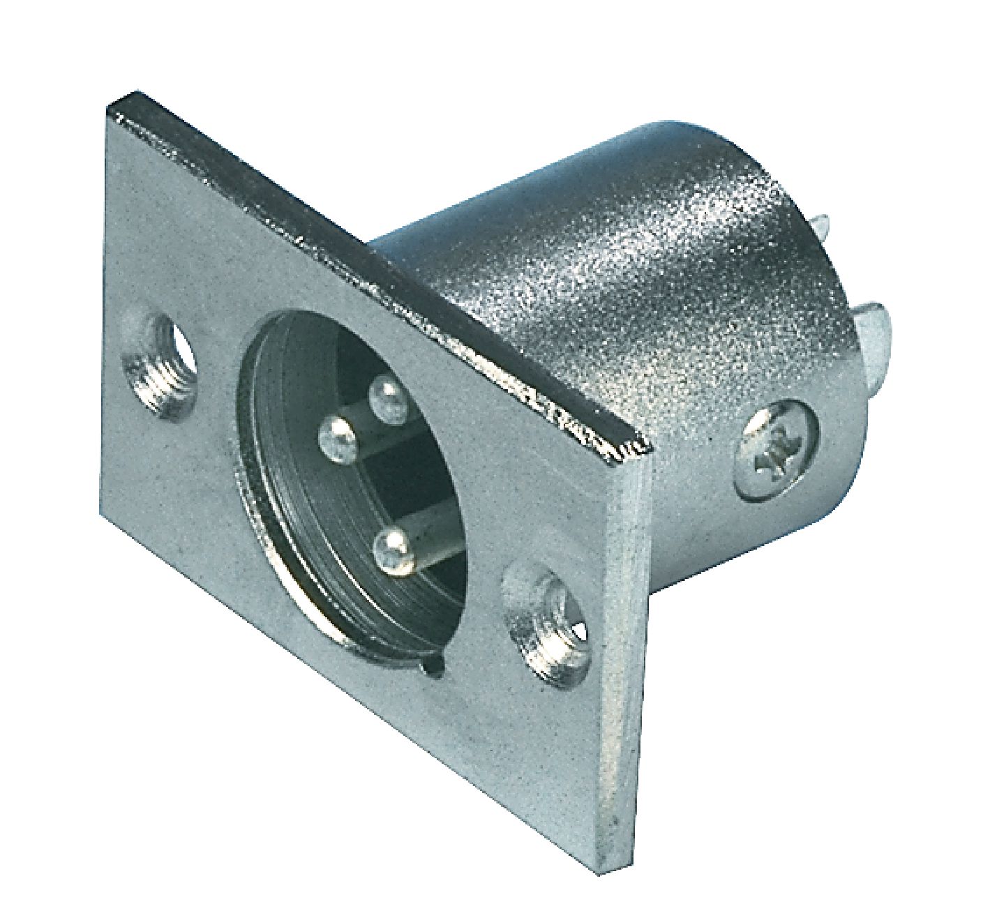 Valueline Stecker XLR 3-Pin Male Metall Silber