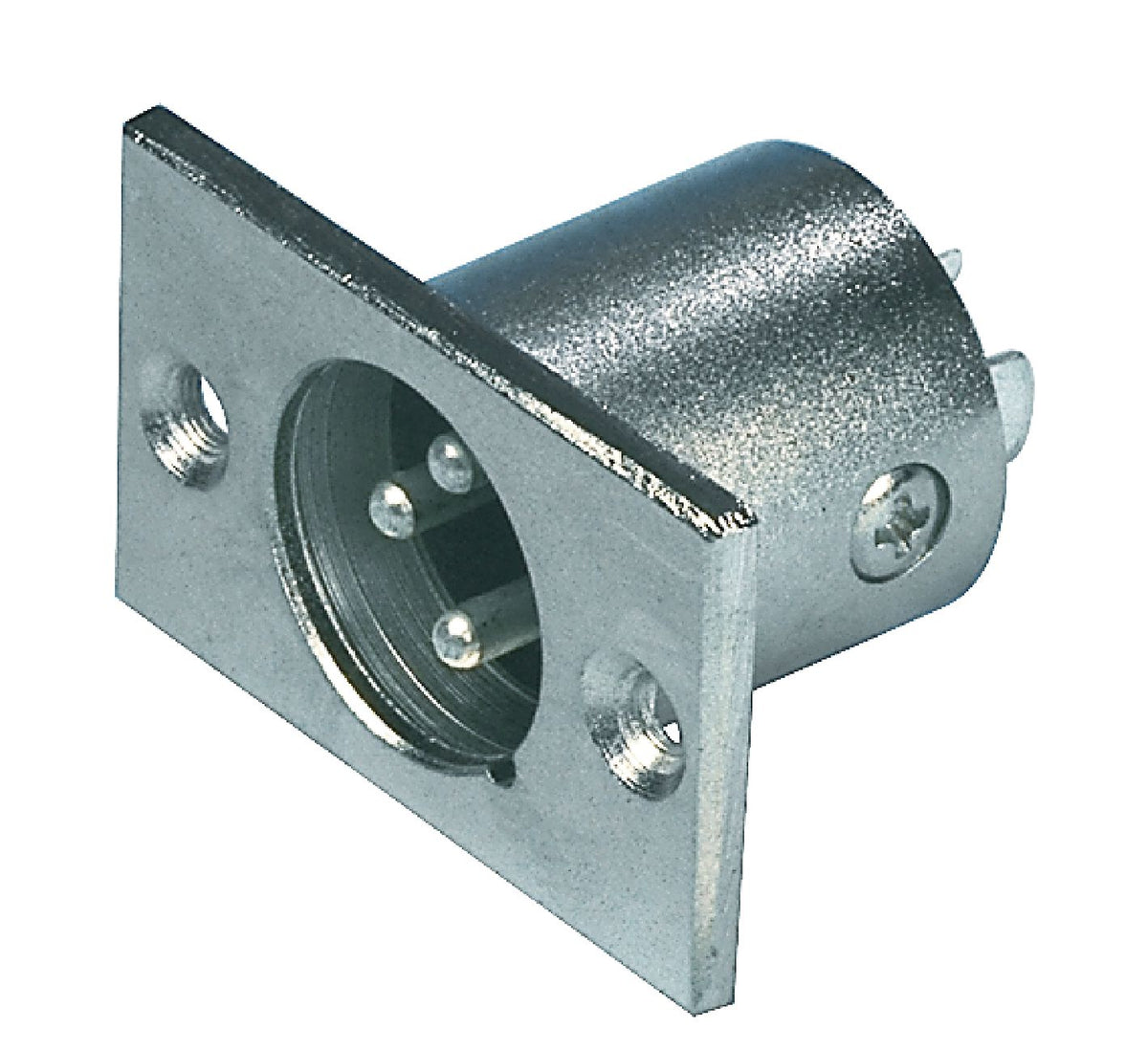 Valueline Stecker XLR 3-Pin Male Metall Silber