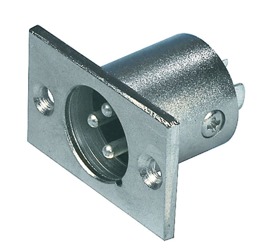 Valueline Stecker XLR 3-Pin Male Metall Silber