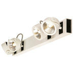SLV KALU LED 4 Wand- und Deckenleuchte, long, weiss/schwarz, 3000K, 24°