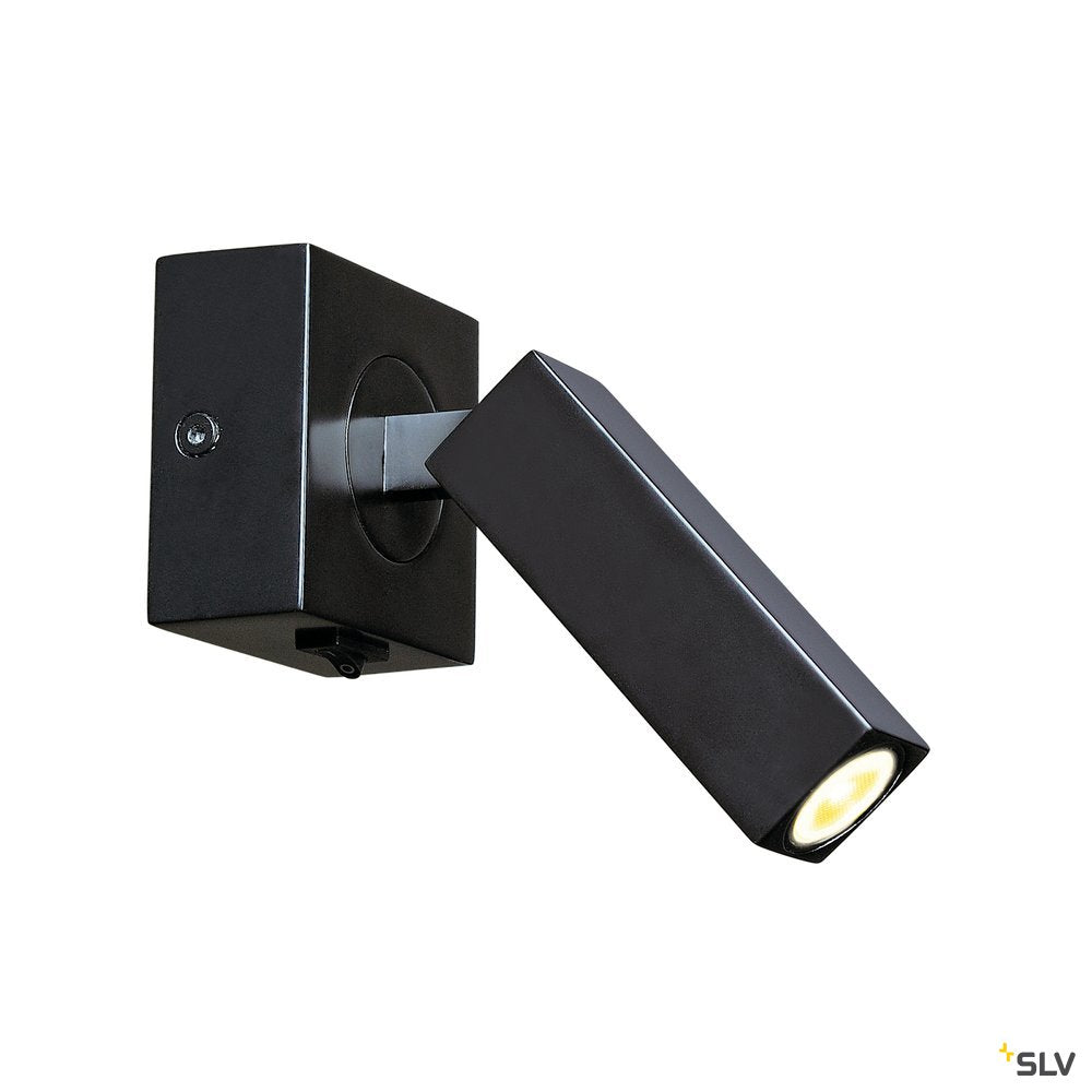 SLV STIX LED Wandleuchte, 3000K, 30°, schwarz