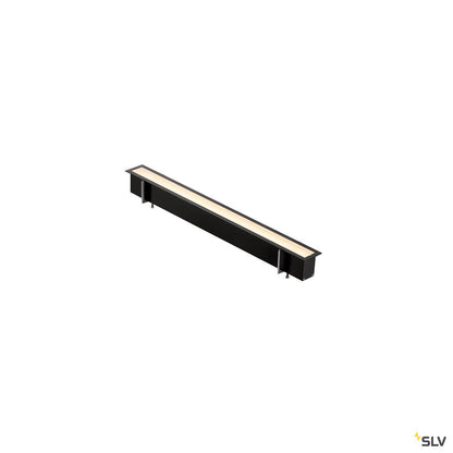 SLV ANINDA LED Wand- und Deckeneinbauleuchte, kurz, schwarz, 3000K, 90°