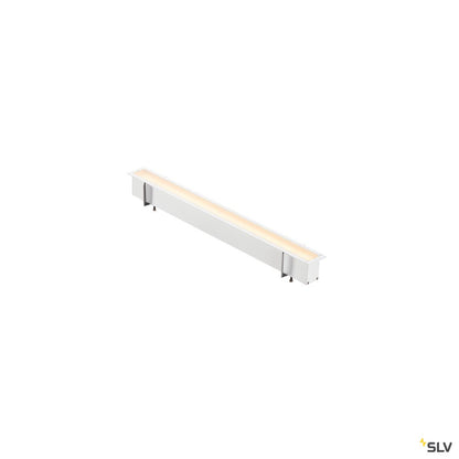 SLV ANINDA LED Wand- und Deckeneinbauleuchte, kurz, weiss, 3000K, 90°