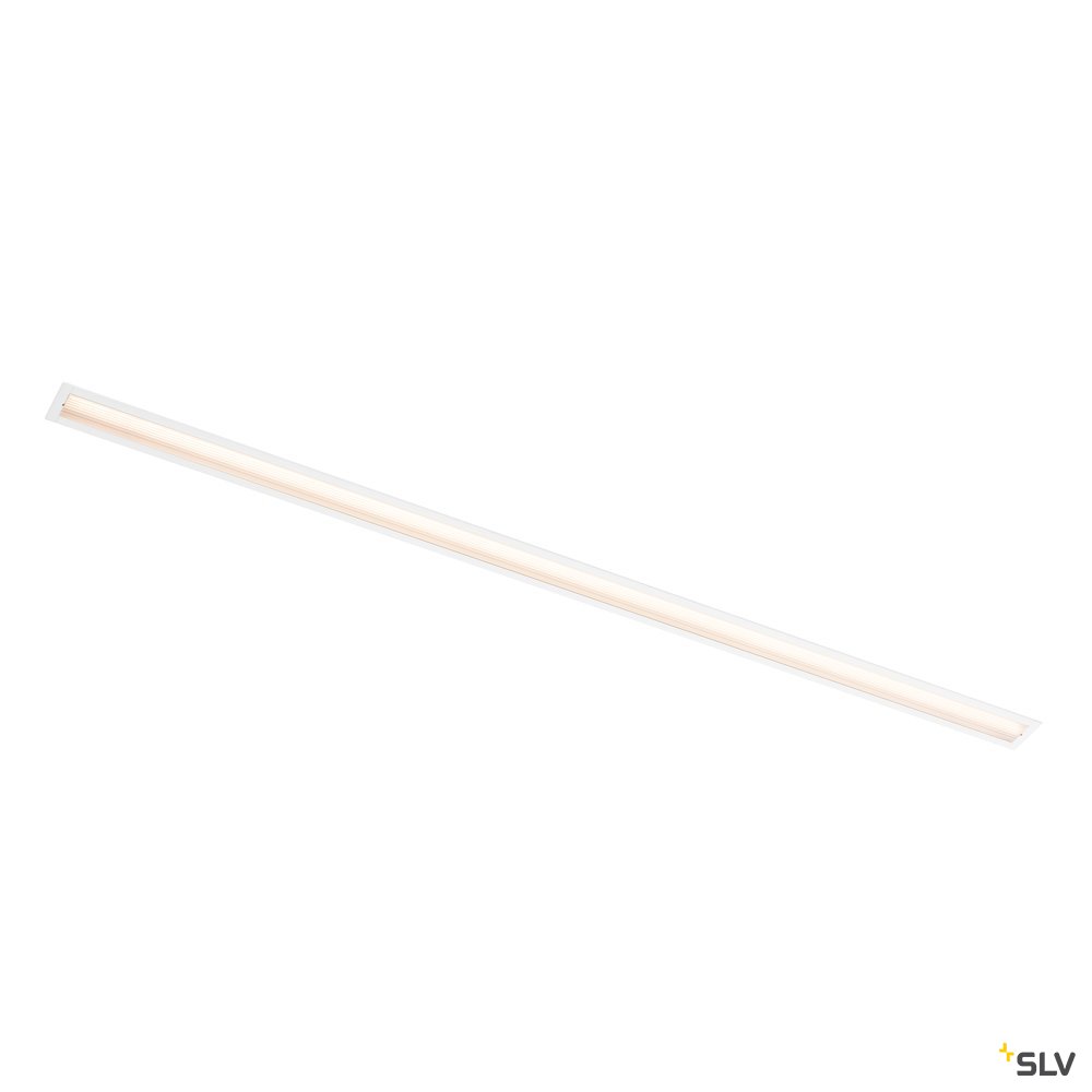 SLV ANINDA LED Wand- und Deckeneinbauleuchte, lang, weiss, 3000K, 90°