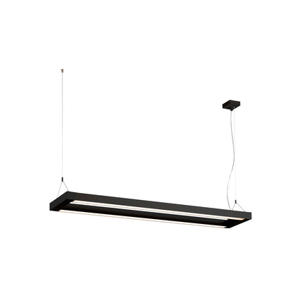 SLV LONG GRILL LED Pendelleuchte, schwarz, 3000K