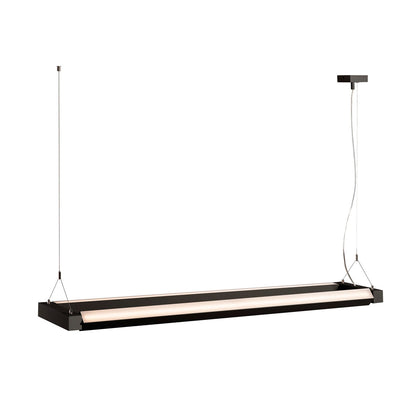 SLV LONG GRILL LED Pendelleuchte, schwarz, 3000K