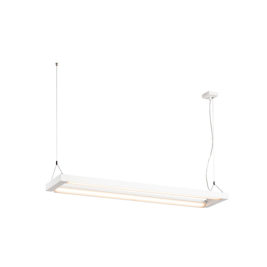 SLV LONG GRILL LED Pendelleuchte, weiss, 3000K