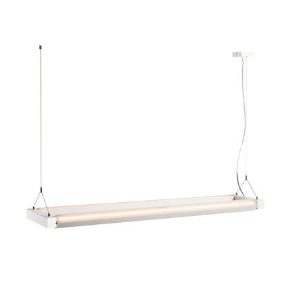 SLV LONG GRILL LED Pendelleuchte, weiss, 3000K