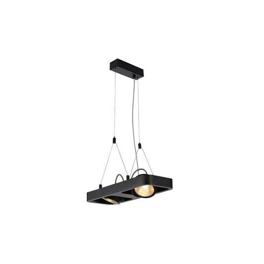 SLV LYNAH LED Pendelleuchte, double, weiss, 3000K