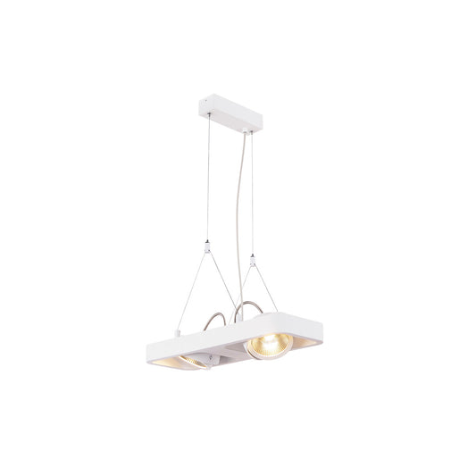 SLV LYNAH LED Pendelleuchte, double, schwarz, 3000K