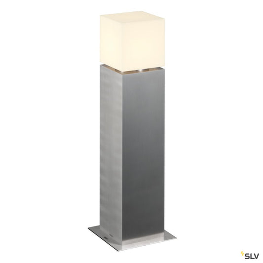 SLV SQUARE POLE 60 LED, LED Outdoor Stehleuchte, IP44, Edelstahl 316, 3000K