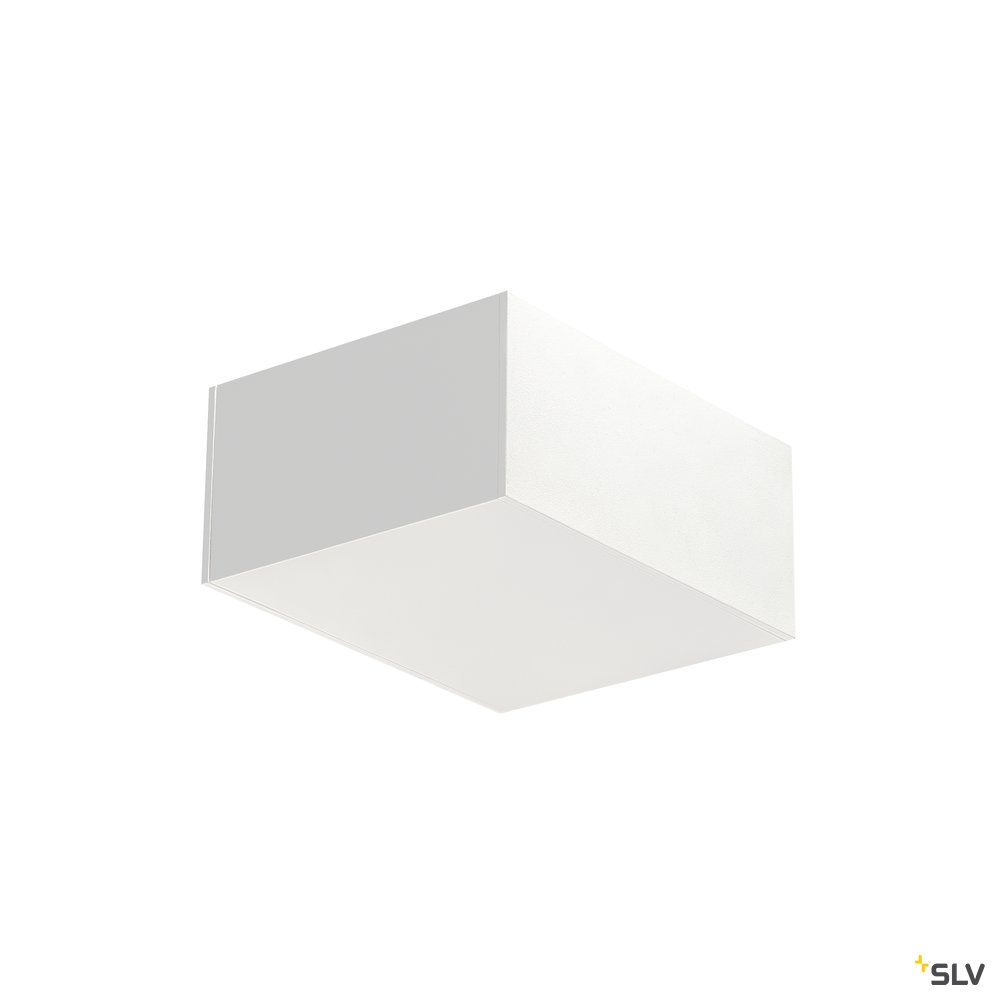 SLV SHELL 15, WL, LED Indoor Wandaufbauleuchte, 3000K, weiß