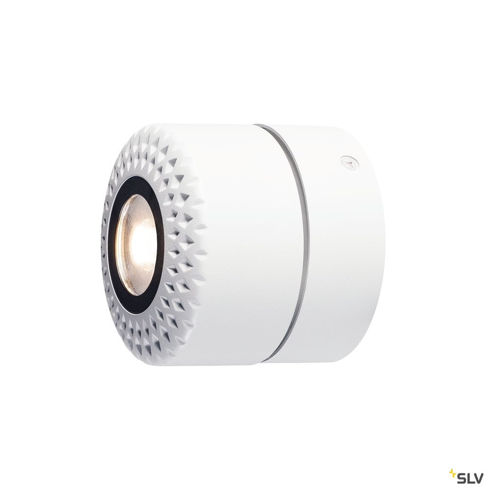 SLV TOTHEE LED Wand- und Deckenleuchte, weiss/schwarz, 3000K, 25°