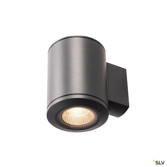 SLV POLE PARC LED Outdoor Wandleuchte, anthrazite, 3000K, IP44