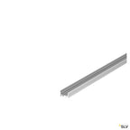 SLV GRAZIA 20 LED Aufbauprofil, flach, gerillt, 2m, alu