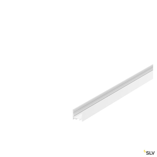 SLV GRAZIA 20 LED Aufbauprofil, standard, glatt, 1m, weiss