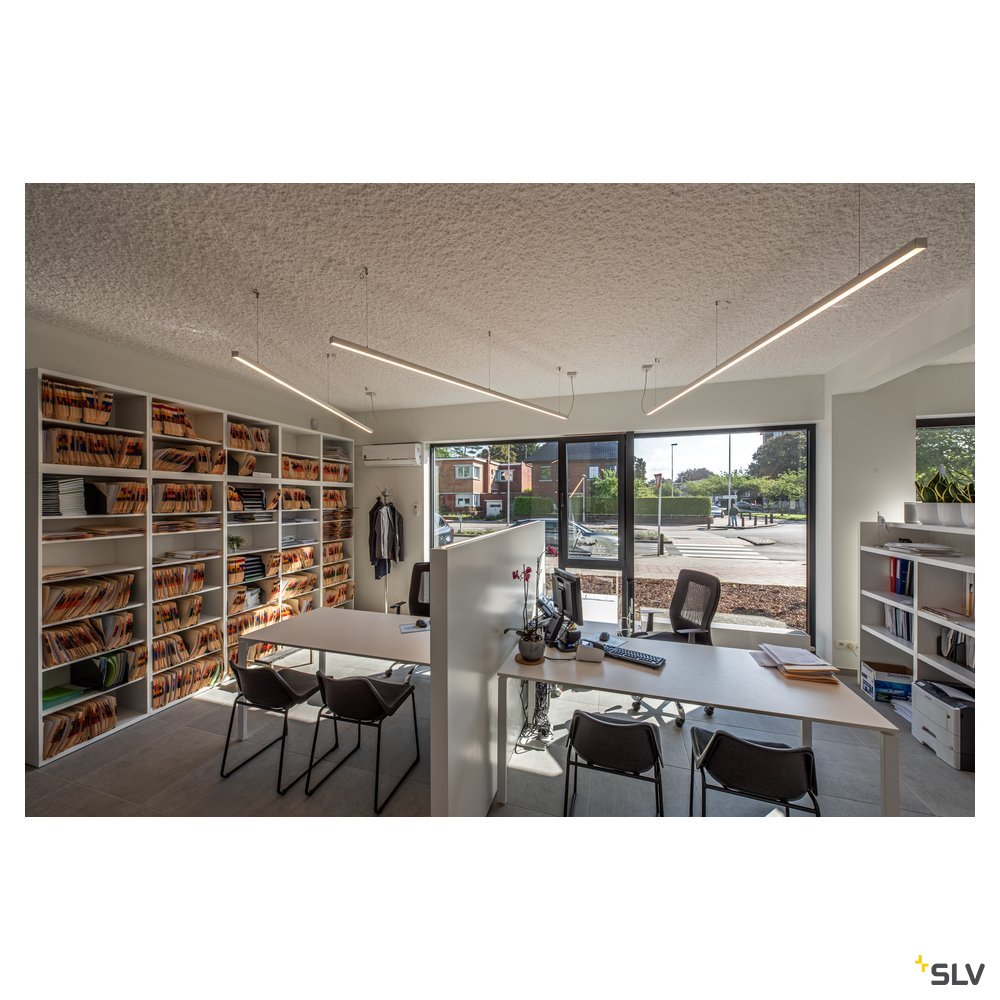 SLV GRAZIA 20 LED Aufbauprofil, standard, glatt, 2m, alu