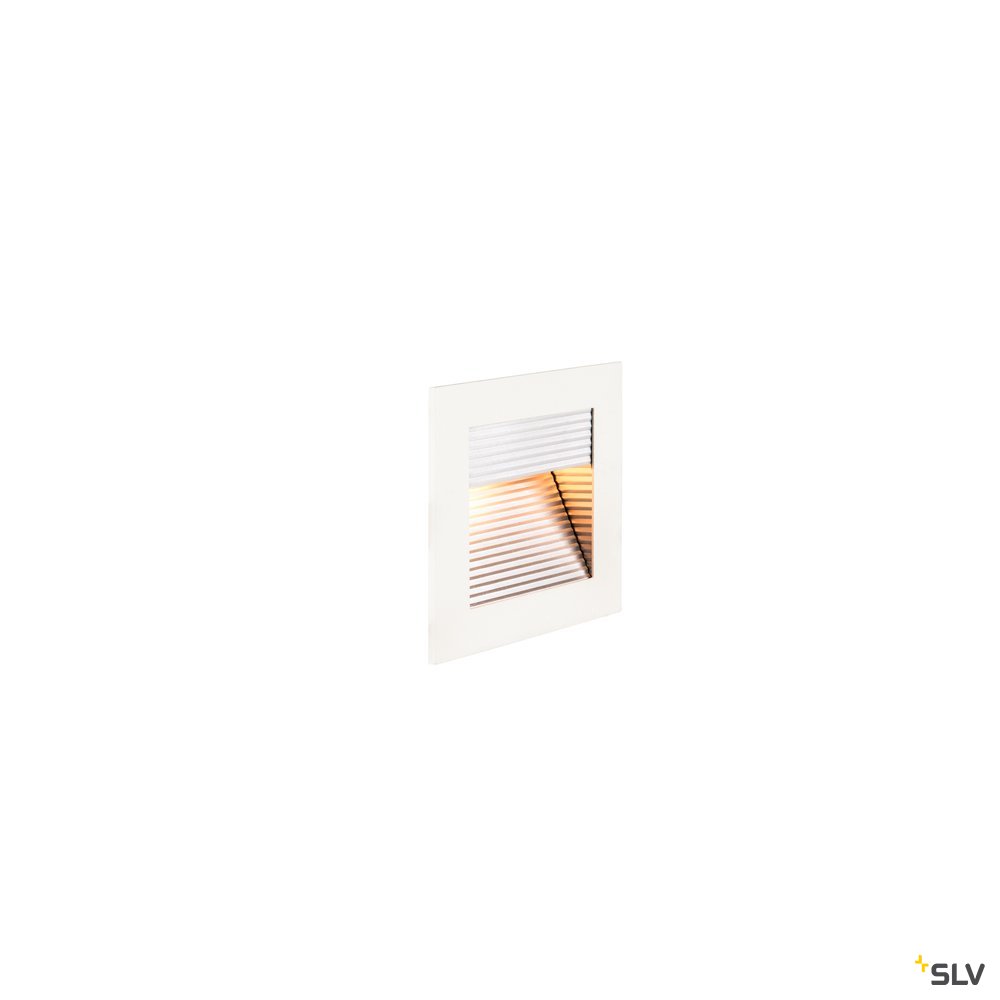 SLV FRAME LED 230V CURVE, LED Indoor Wandeinbauleuchte, weiss, 2700K