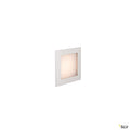 SLV FRAME LED 230V BASIC, LED Indoor Wandeinbauleuchte, silber, 2700K