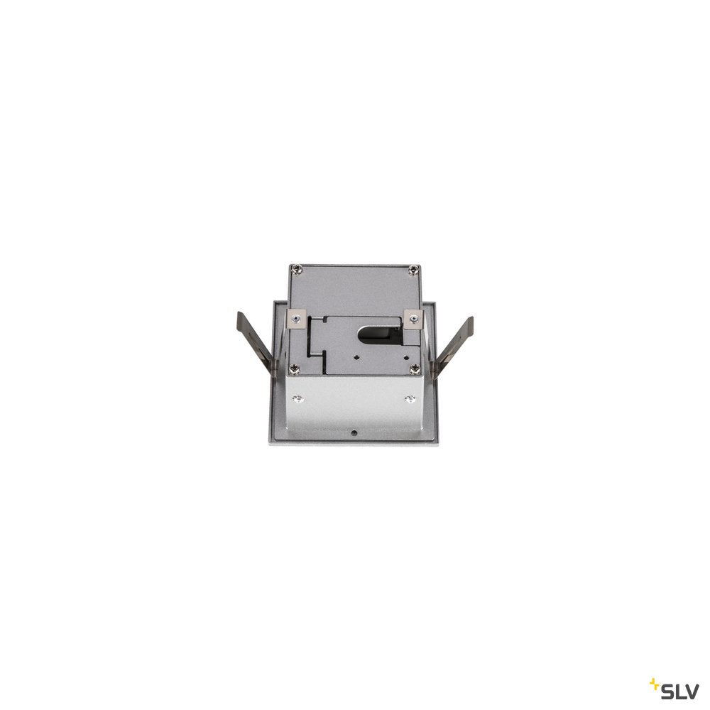 SLV FRAME LED 230V BASIC, LED Indoor Wandeinbauleuchte, silber, 2700K