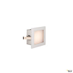 SLV FRAME LED 230V BASIC, LED Indoor Wandeinbauleuchte, silber, 2700K