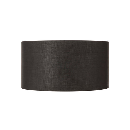 SLV FENDA Leuchtenschirm, schwarz, Ø70cm