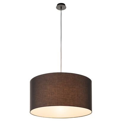 SLV FENDA Leuchtenschirm, schwarz, Ø70cm