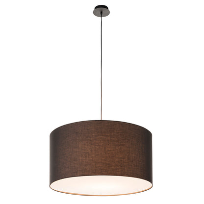 SLV FENDA Leuchtenschirm, schwarz, Ø70cm