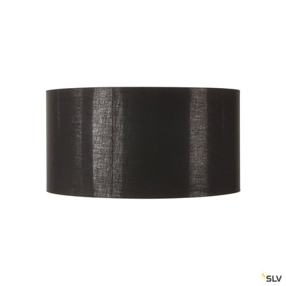 SLV FENDA Leuchtenschirm, schwarz/kupfer, Ø70cm