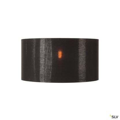 SLV FENDA Leuchtenschirm, schwarz/kupfer, Ø70cm