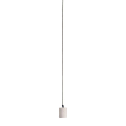 SLV FITU E27 Pendelleuchte, Beton, 2,5m Kabel mit offenem Kabelende, max. 60W