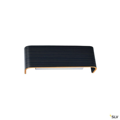 SLV MANA Leuchtenschirm 29, Holz, grau/braun