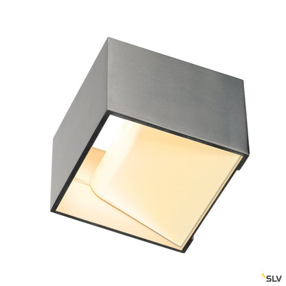 SLV LOGS IN LED Wandleuchte, alu/weiss, 2000K-3000K Dim to Warm
