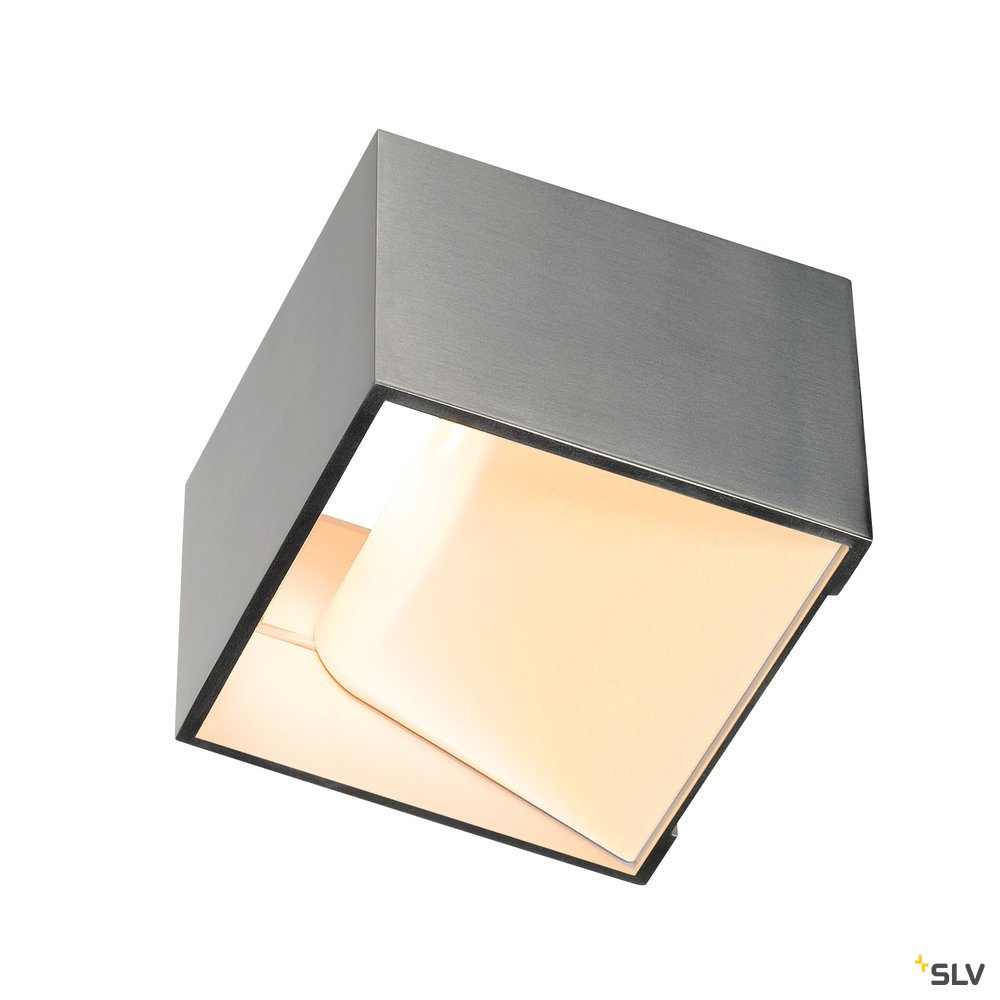 SLV LOGS IN LED Wandleuchte, alu/weiss, 2000K-3000K Dim to Warm