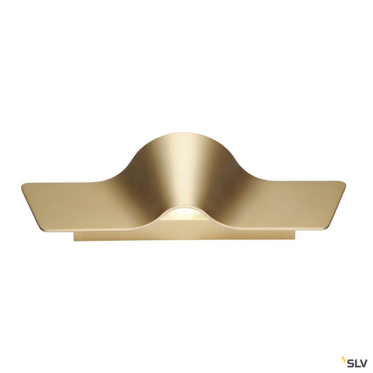 SLV WAVE 40 LED Wandleuchte, messing, 2000K-3000K Dim to Warm
