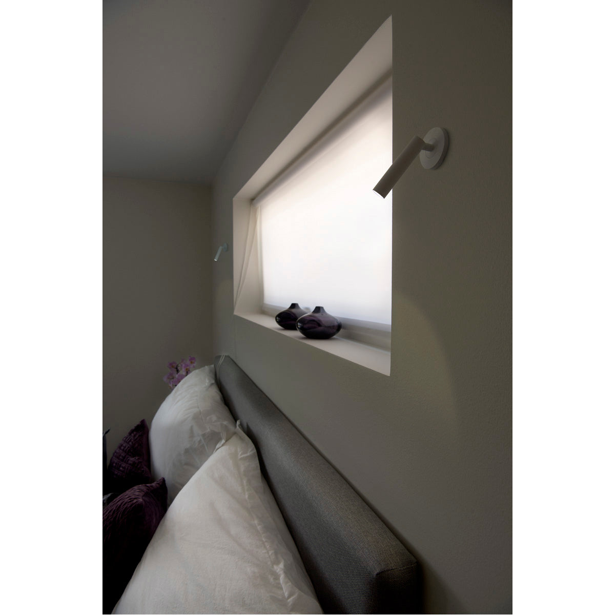 SLV KARPO LED Wand- und Deckeneinbauleuchte, 3000K, 80°, weiss