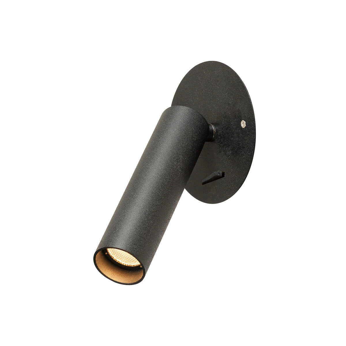 SLV KARPO LED Wand- und Deckeneinbauleuchte, inkl. Schalter, 3000K, 80°, schwarz