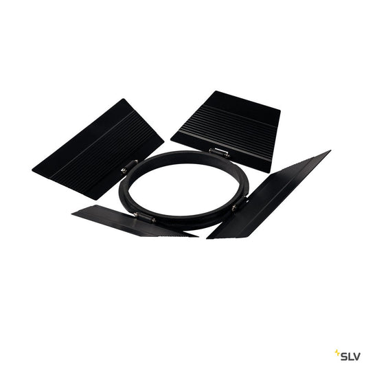 SLV SUPROS Blendkappen, schwarz