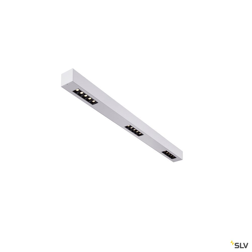 SLV Q-LINE CL, LED Indoor Deckenaufbauleuchte, 1m, BAP, silber, 4000K