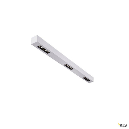 SLV Q-LINE CL, LED Indoor Deckenaufbauleuchte, 1m, BAP, silber, 4000K