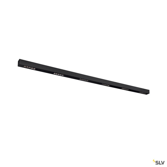 SLV Q-LINE CL, LED Indoor Deckenaufbauleuchte, 2m, BAP, schwarz, 3000K