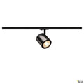 SLV ENOLA_C LED Strahler für 1Phasen Hochvolt-Stromschiene, 3000K, schwarz, 35°, inkl. 1 Phasen-Adapter