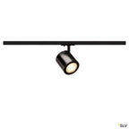 SLV ENOLA_C LED Strahler für 1Phasen Hochvolt-Stromschiene, 3000K, schwarz, 55°, inkl. 1 Phasen-Adapter