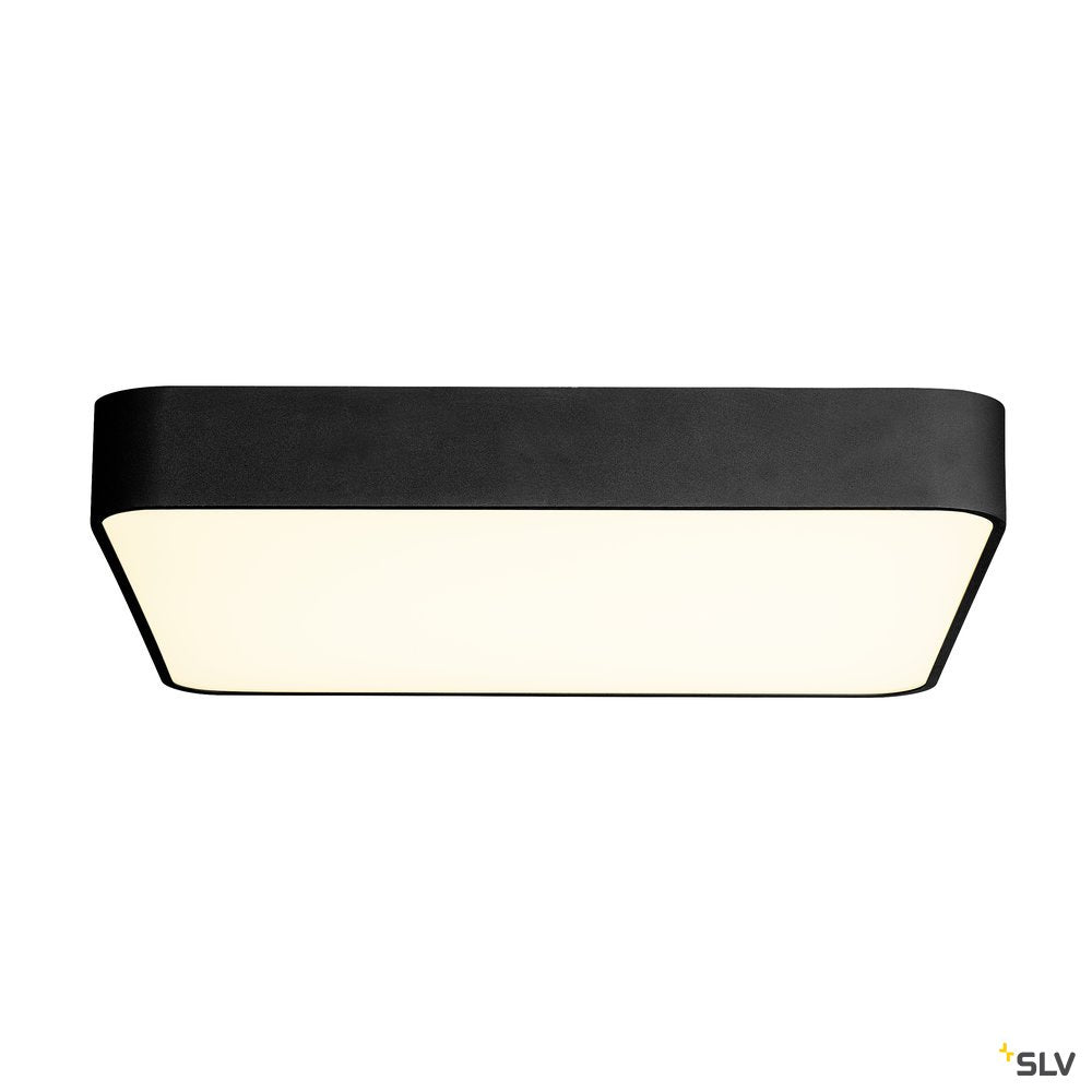 SLV MEDO 60 SQUARE LED, Deckenleuchte, schwarz, 1-10V, 3000K