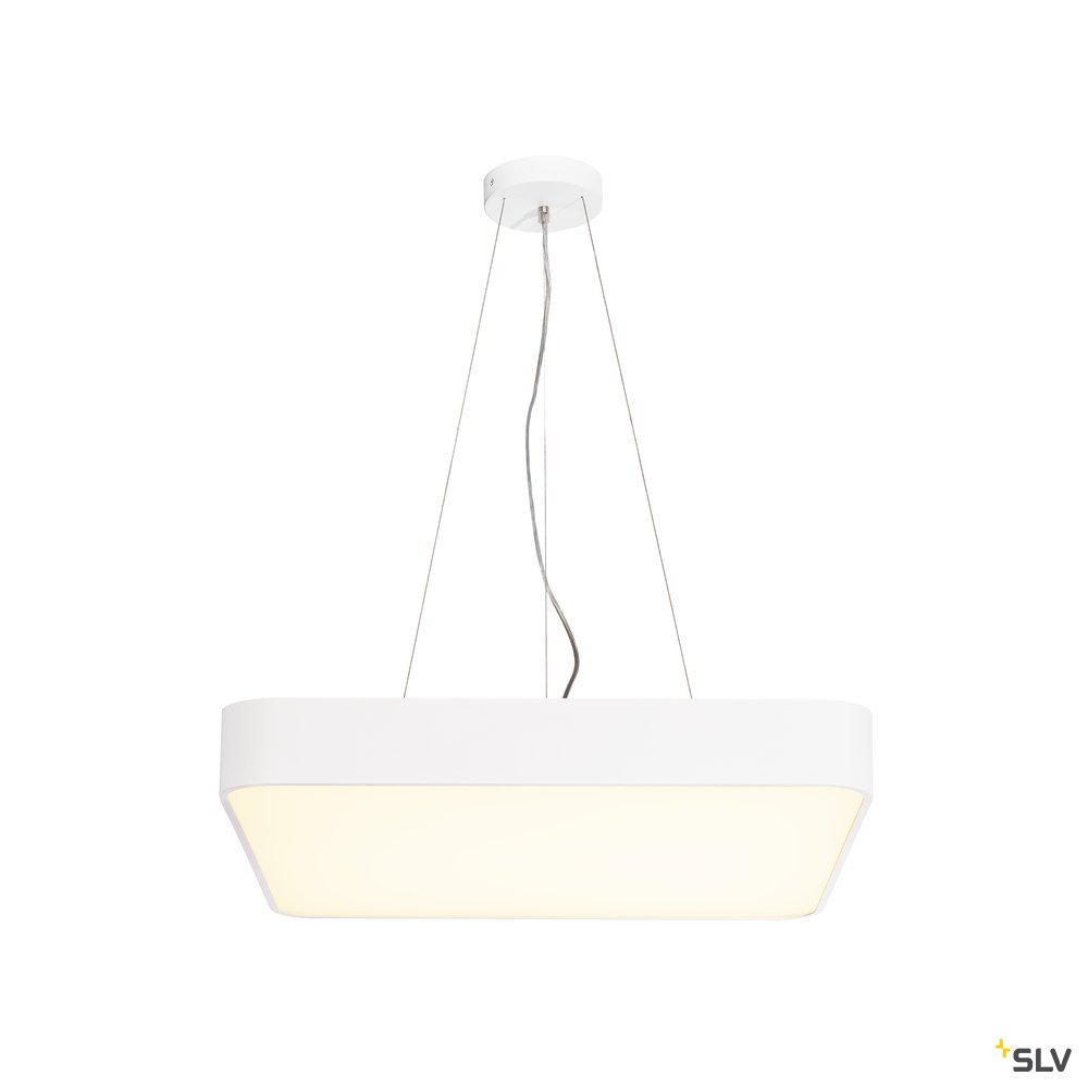 SLV MEDO 60 SQUARE LED, Deckenleuchte, weiss, 1-10V, 3000K