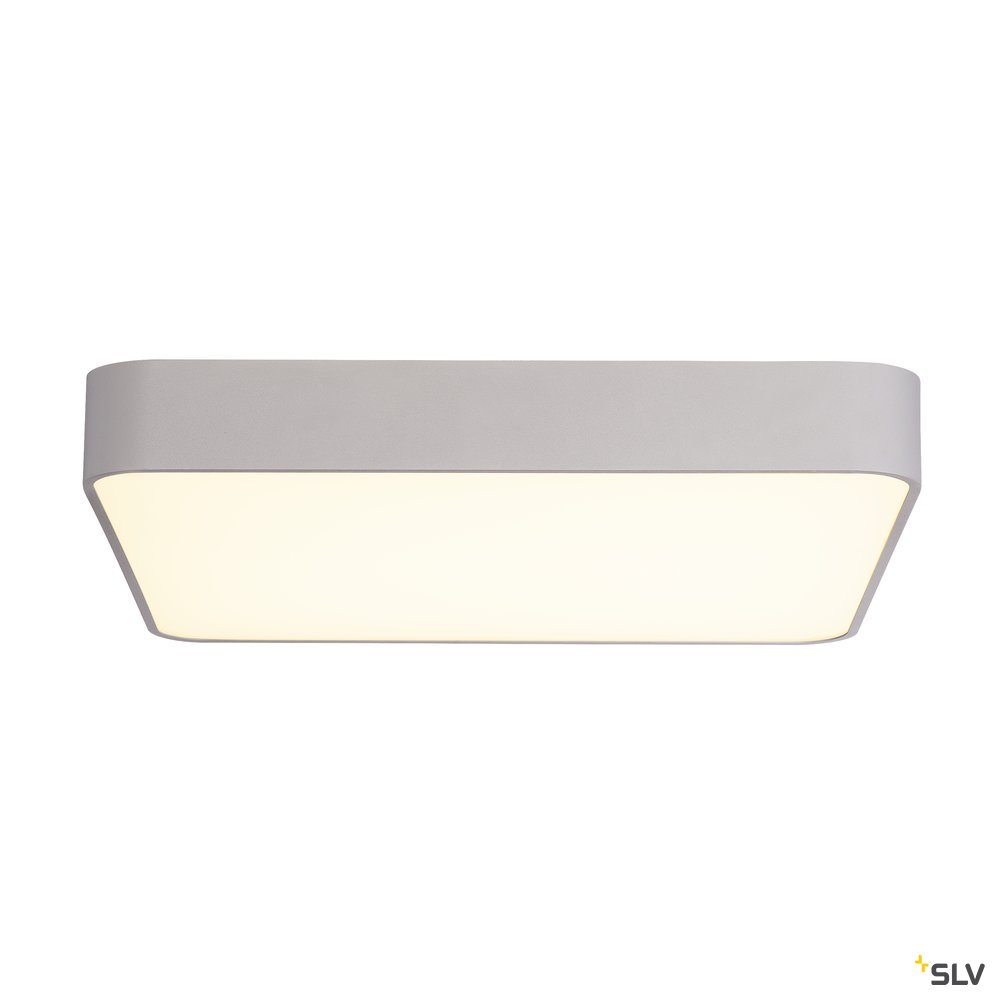 SLV MEDO 60 SQUARE LED, Deckenleuchte, silbergrau, 1-10V, 3000K